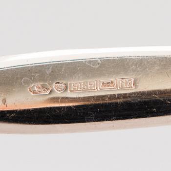 TAPIO WIRKKALA, ATERINSARJA, 57 osaa, hopeaa, "Tapio", Hopea-/Kultakeskus, Hämeenlinna 1961-76.