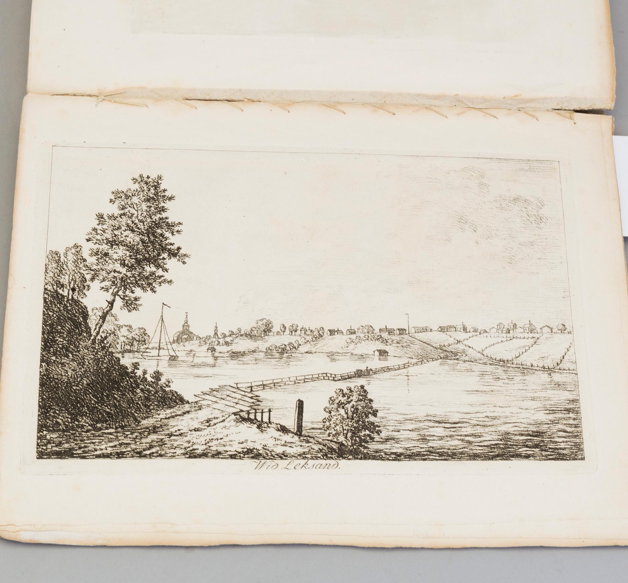 BOK, Linnerhielms klassiska illustrerade reseböcker från sekelskiftet 1800.