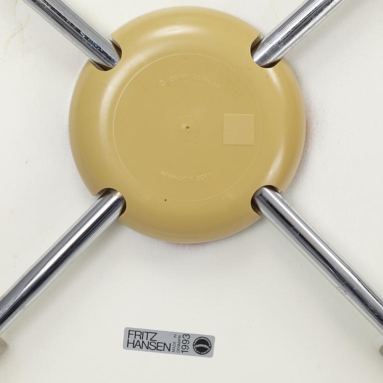 Arne Jacobsen, stolar, 6 st., "Myran", Fritz Hansen, Danmark,