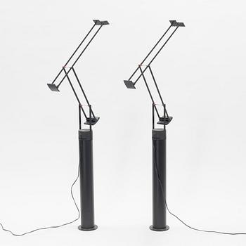 Richard Sapper, a pair of 'Tizio' lamps, Artemide, Italy.