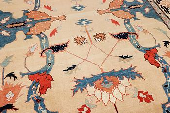 A Mamluk design carpet, c. 425 x 306 cm.