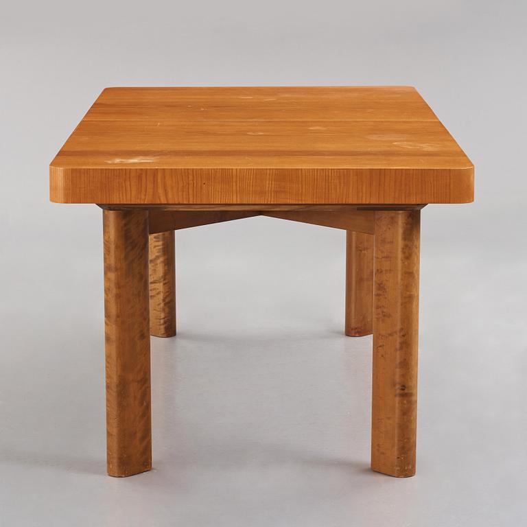 Axel Einar Hjorth, a special commissioned dining table, "Birka", Nordiska Kompaniet, Sweden 1930s.