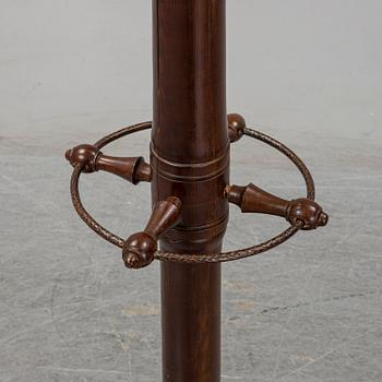 A stained pine clothes hanger, first half of the 20th century.