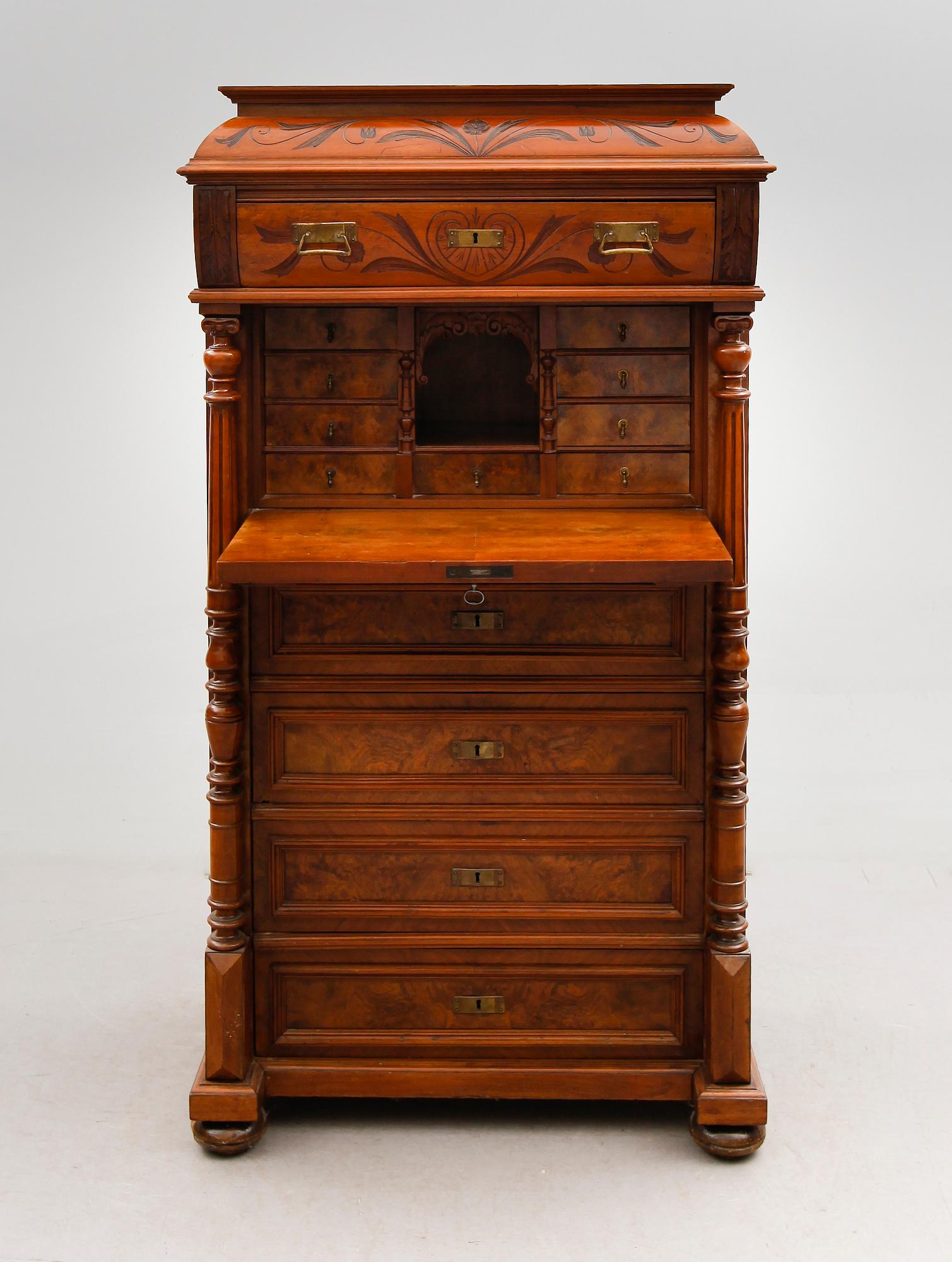 CHIFFONJÉ, 1800-talets andra hälft.