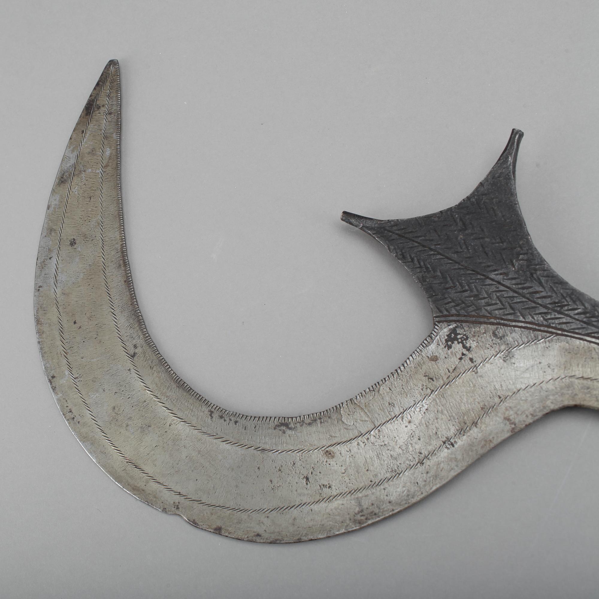 NGOMBE, bödelssvärd, Kongo, troligen 1800-tal.