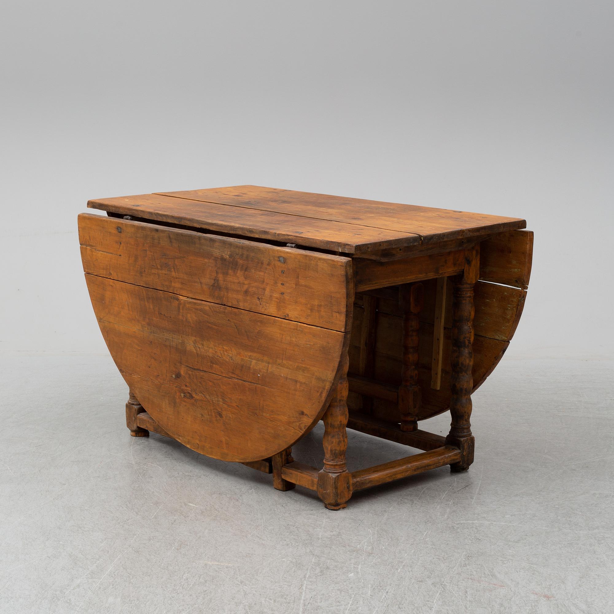 SLAGBORD, 17/1800-tal.