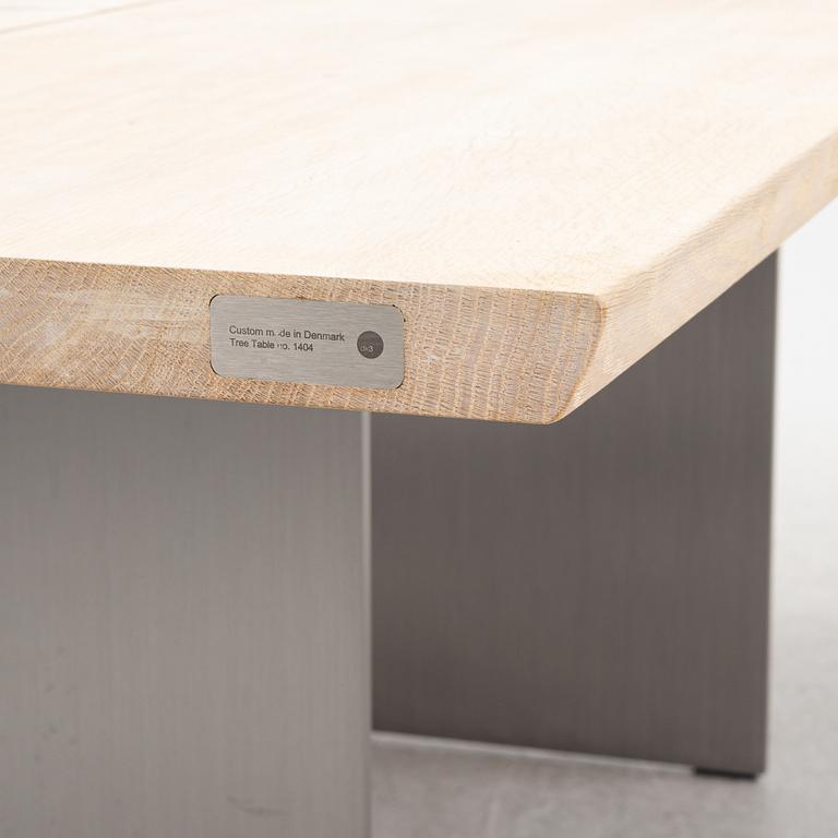 Christan Troels & Jacob Plejdrup, a custom made dining table, 'Tree table model 1404', dk3, Denmark.