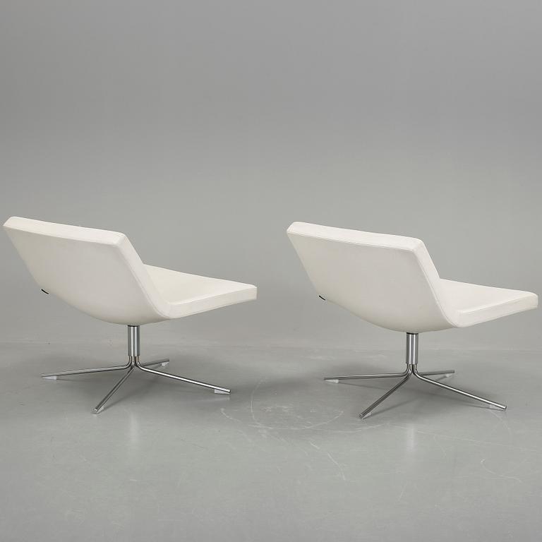 FÅTÖLJER, ett par, "Bond", Jean-Marie Massoud, Offecct, 2000-tal.