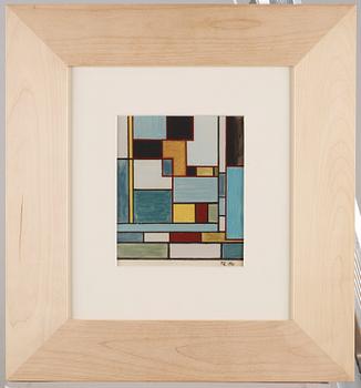 Franciska Clausen, "Composition Néoplasticiste".