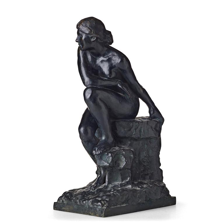 Paul Paulin, PAUL PAULIN, Sculpture. Bronze. Signed and dated 1902. Height 38 cm.