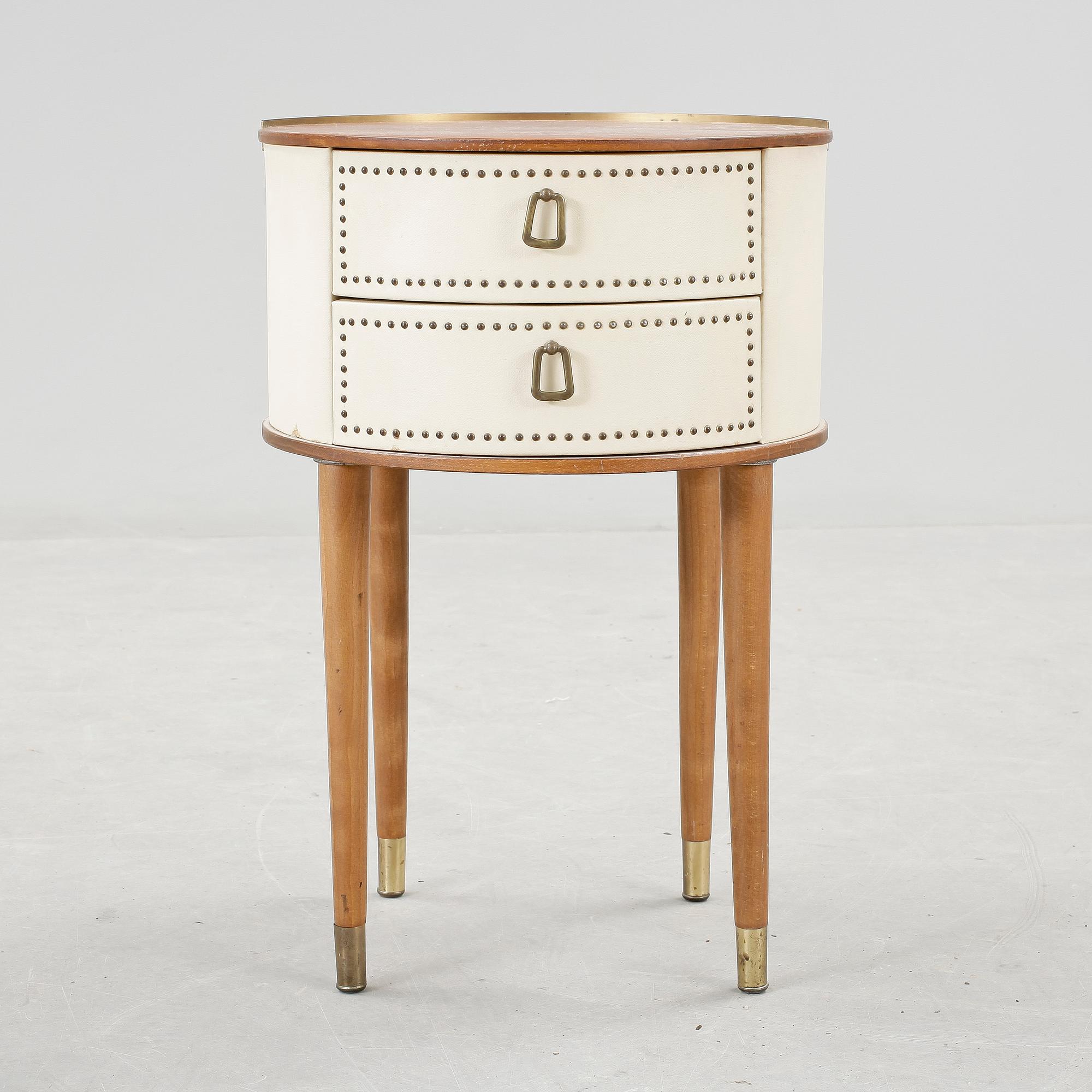 NATTYGSBORD, Halvdan Pettersson, Möbelfabrik, Tibro, 1950-tal.
