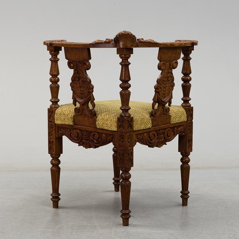 An early 20th century chair.