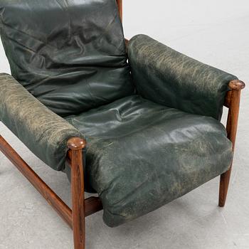 An 'Amiral' rosewood easy chair by Eric Merthen for IRE, 1960's.