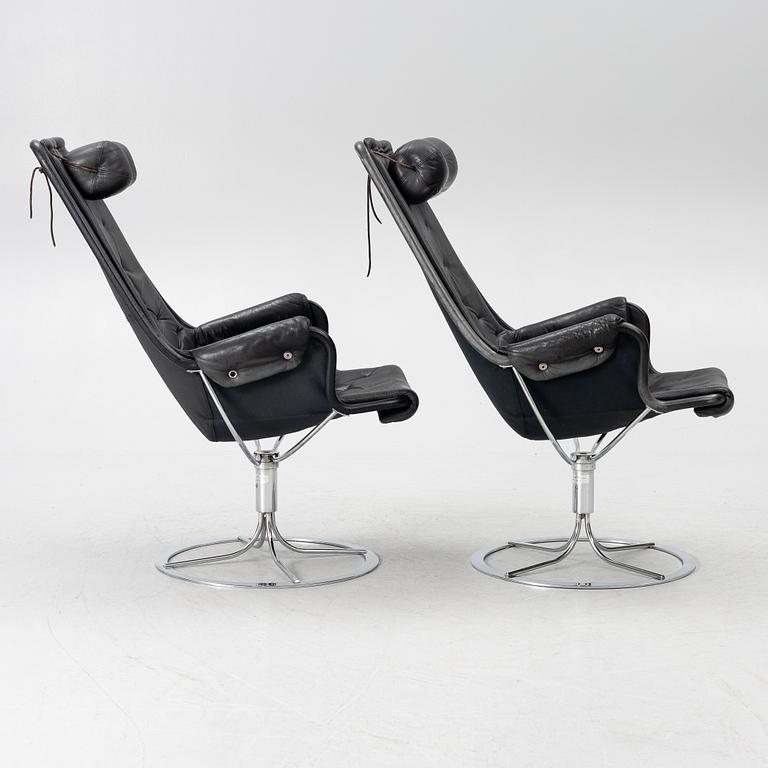 Bruno Mathsson, armchairs, a pair, "Jetson", Dux, 1970s.