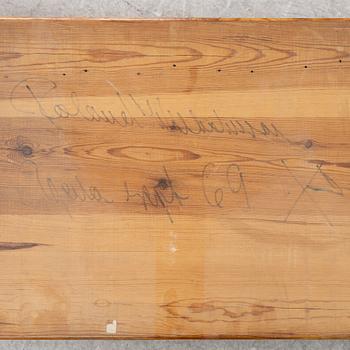 Roland Wilhelmsson, a bench, Ågesta, 1969.