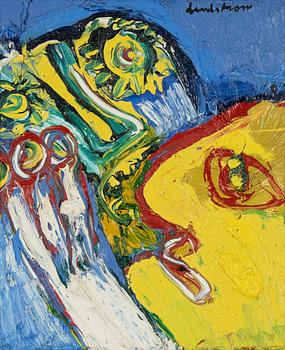 Bengt Lindström, olja på duk, signerad.