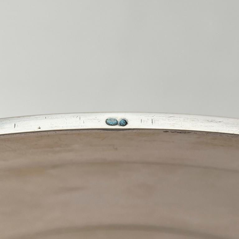 Georg Jensen, a sterling silver tureen with lid, model no 547A, design by Harald Nielsen, Copenhagen 1925-1932.