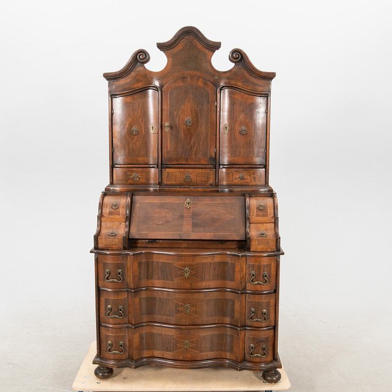 Writing cabinet Rococo style, first half of the 20th century.