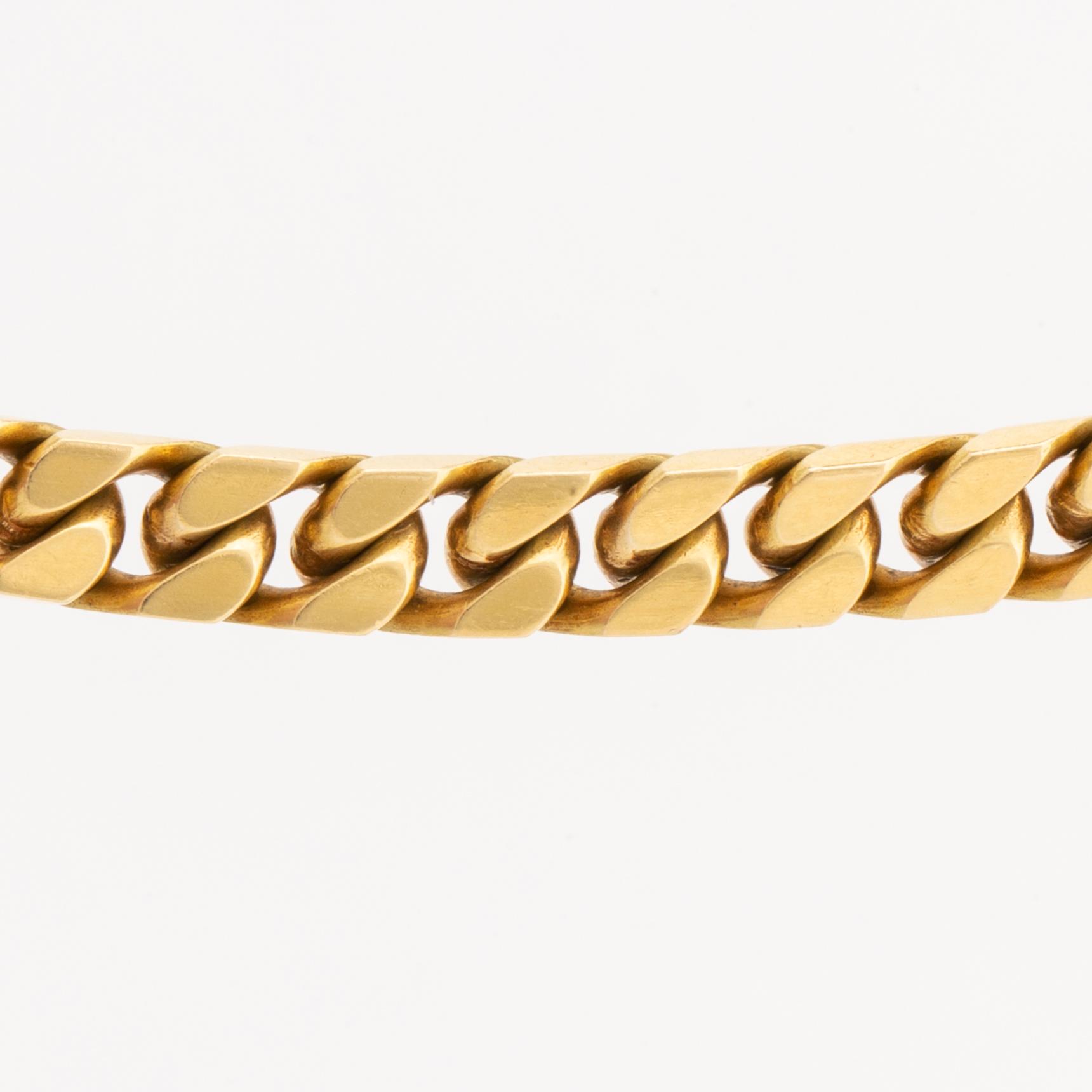 HALSKEDJA 18k guld vikt 114 gram.