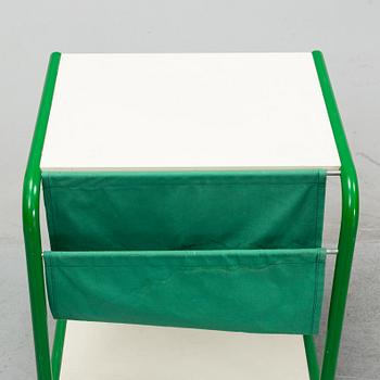 Four 'Strajk' tables on wheels by Thomas Jelinek, IKEA, 1970's.