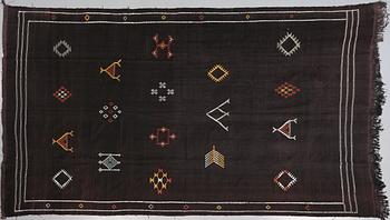 MATTA, Kelim, Nordafrika, omkring sekelskiftet 2000, mått 280 x 164 cm.