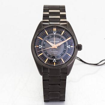 Eterna, Kontiki, Four-Hands, wristwatch, 42 mm. - Bukowskis