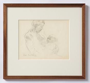 Lotte Laserstein, Mother and child.