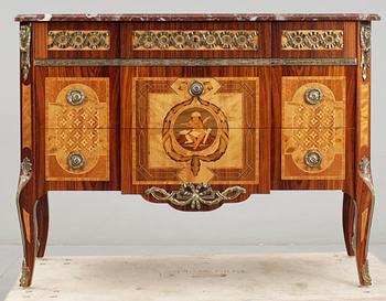 BYRÅ, gustaviansk stil, 1900-talets mitt.