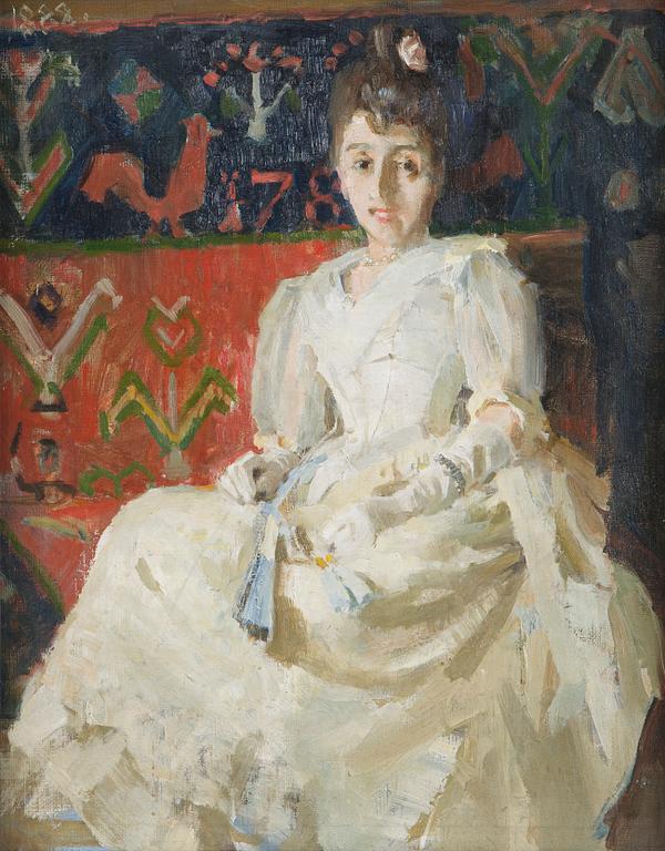 Akseli Gallen-Kallela, Kvinna på Rya.