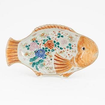 A Japanese fish dish, circa 1900.