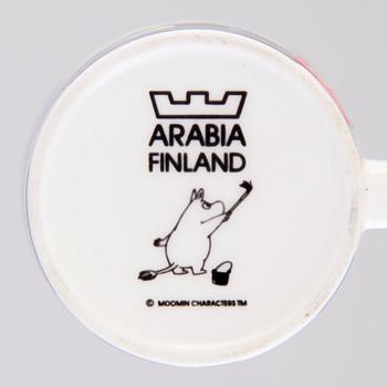 MUUMIMUKI, posliinia, "Talviyö", Moomin Characters, Arabia 2006.