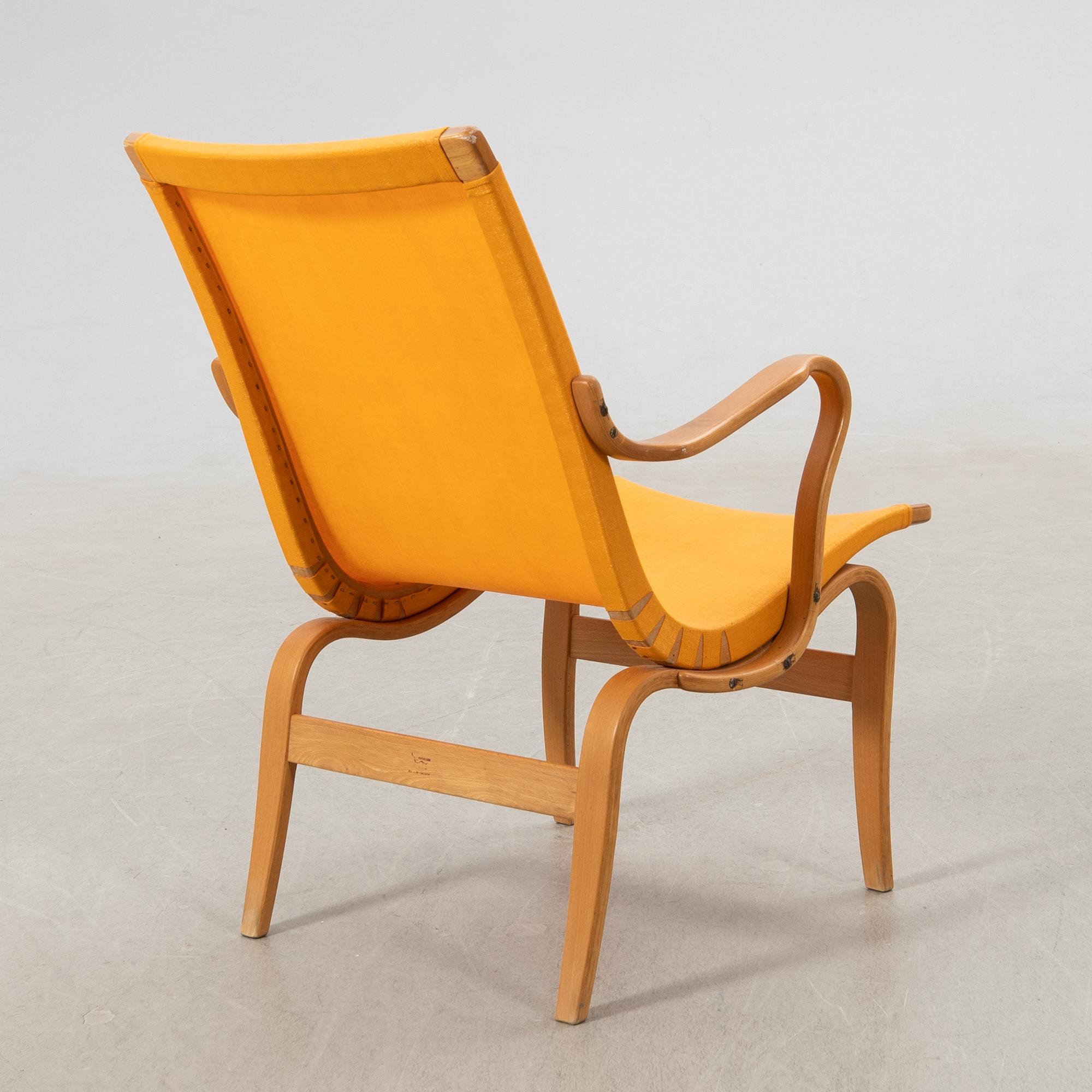 Bruno Mathsson, Armchair "Eva" 1970s.