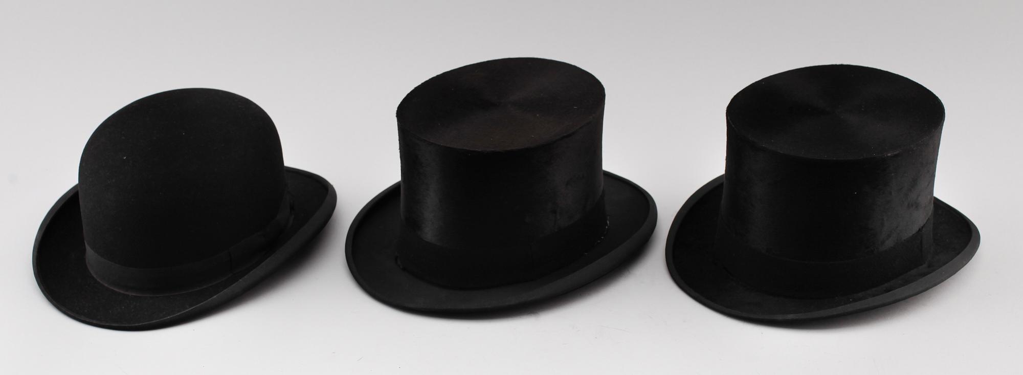HATTAR, 3 st, 1900-talets första hälft.