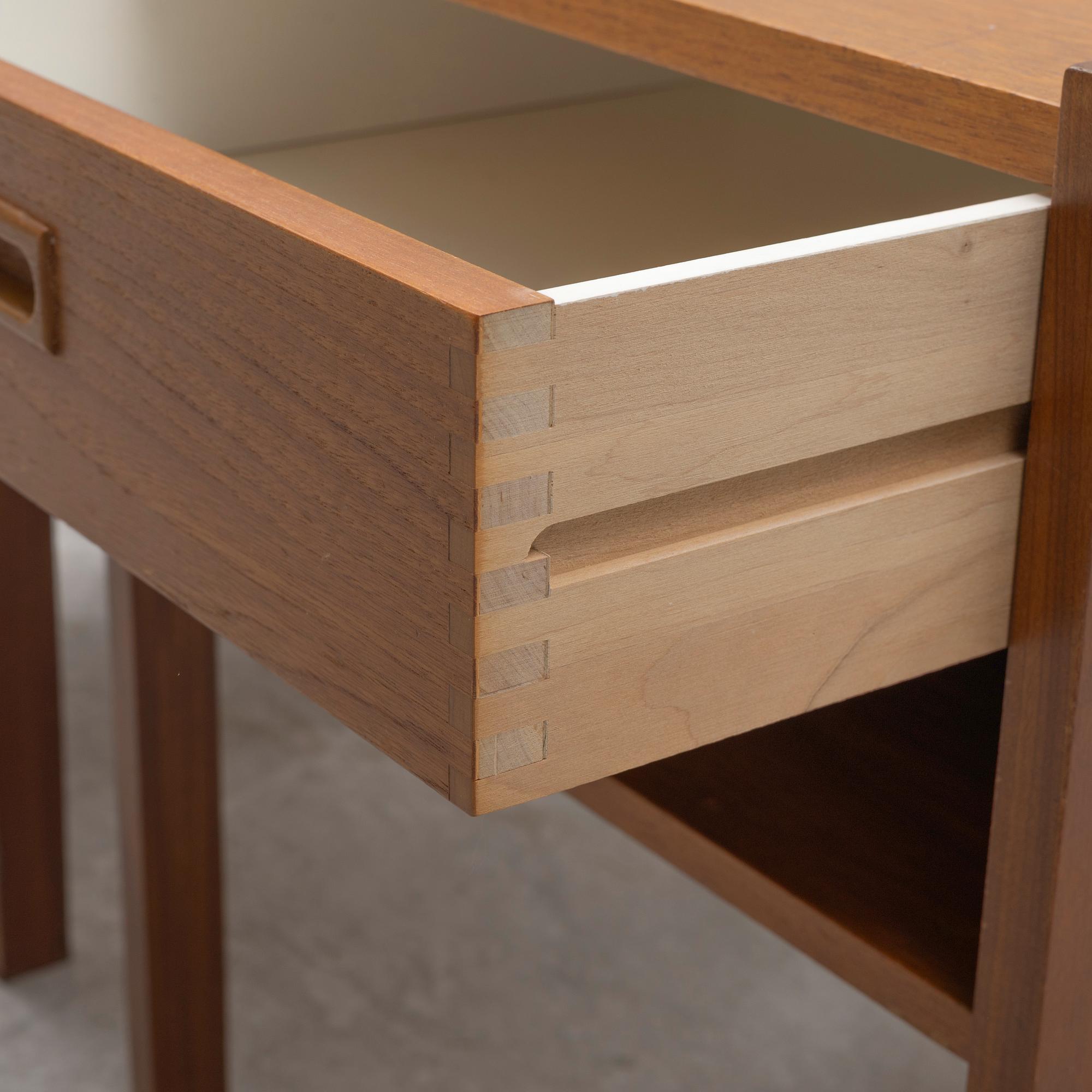 Gillis Lundgren, A set of two bedside tables, IKEA, 1960/70's.