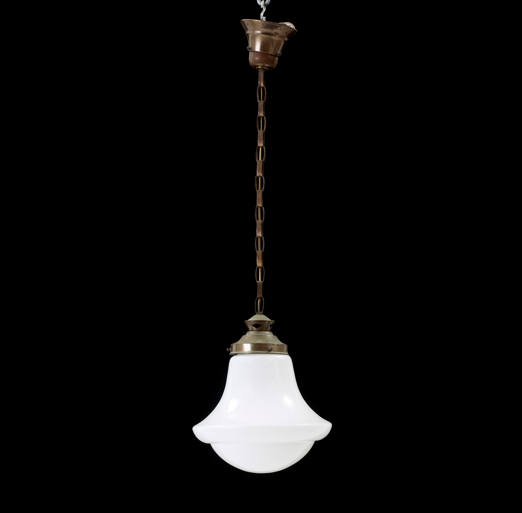 TAKLAMPA, 1930-tal. Höjd ca 80cm.