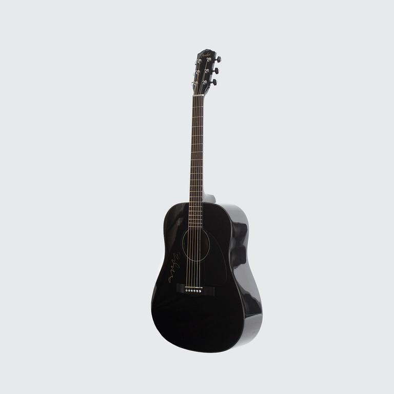 FENDER GITARR MODELL CD-60, signerad av Björn Ulvaeus.