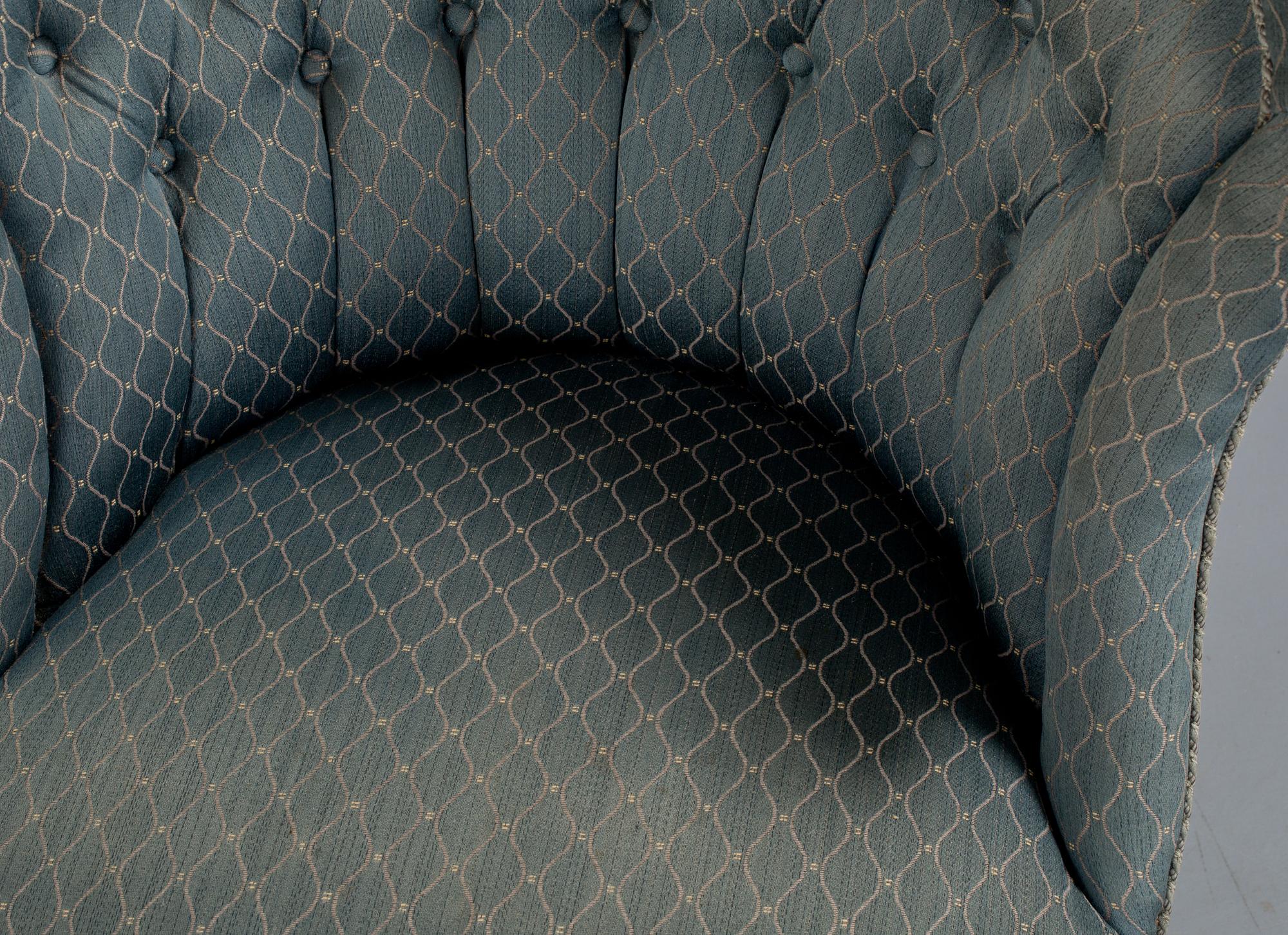 FÅTÖLJER, ett par, 1800-talets slut.