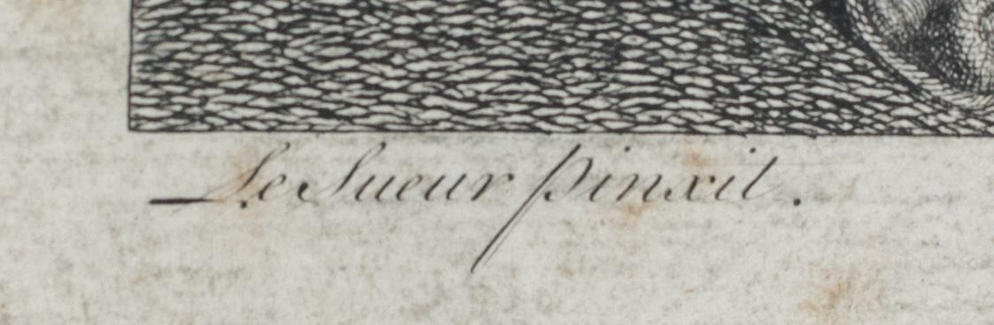 FRANÇOIS GERMAIN ALIAMET, "St STEPHEN STONED.