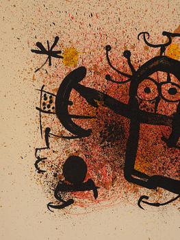 Joan Miró, "Ma de proverbis".