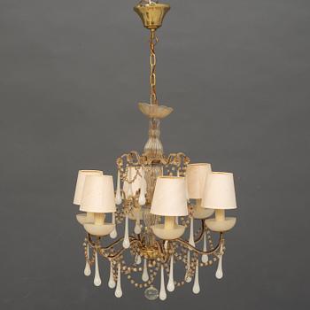 A chandelier, Italy, mid-20th Century.
