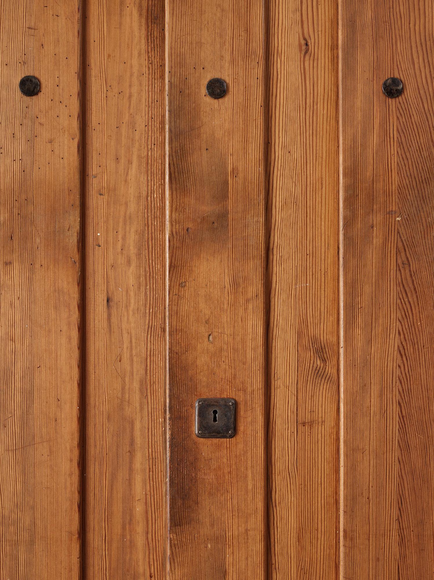 Axel Einar Hjorth, a stained pine "Lovö" cabinet, Nordiska Kompaniet, Sweden 1930's.
