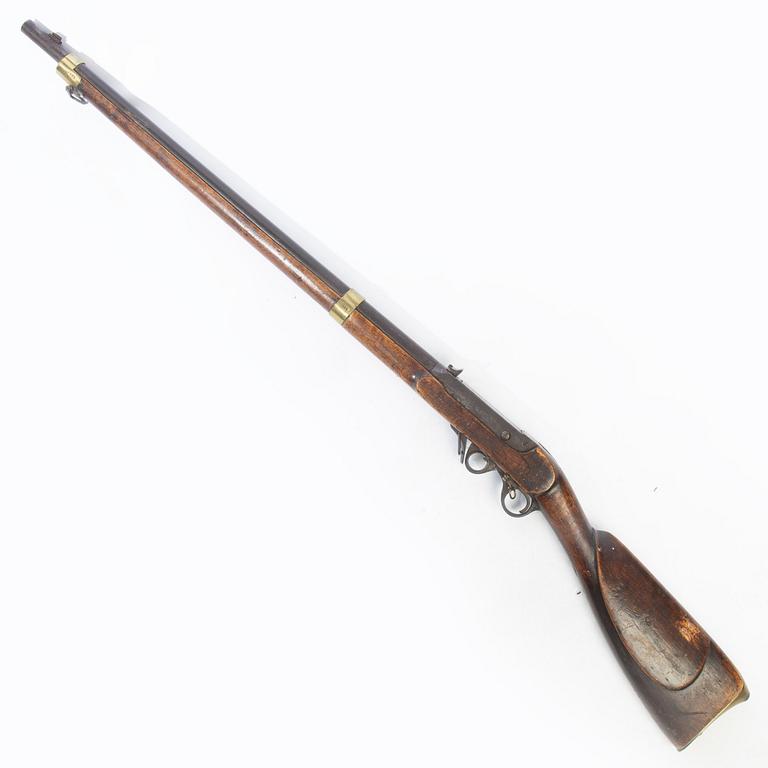 Chamber-loading rifle, Swedish m/1851 for the navy,.