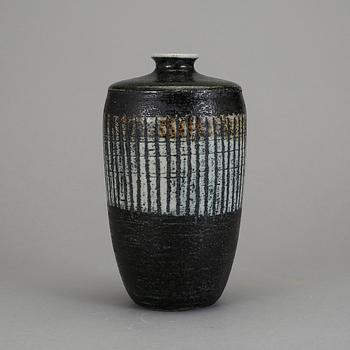 VAS, chamotterat stengods, Anders Bruno Liljefors, Gustavsberg studio 1952.