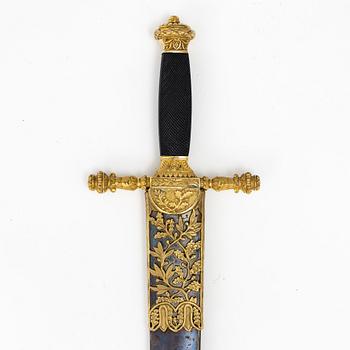Short sword, Sweden around the year 1800.