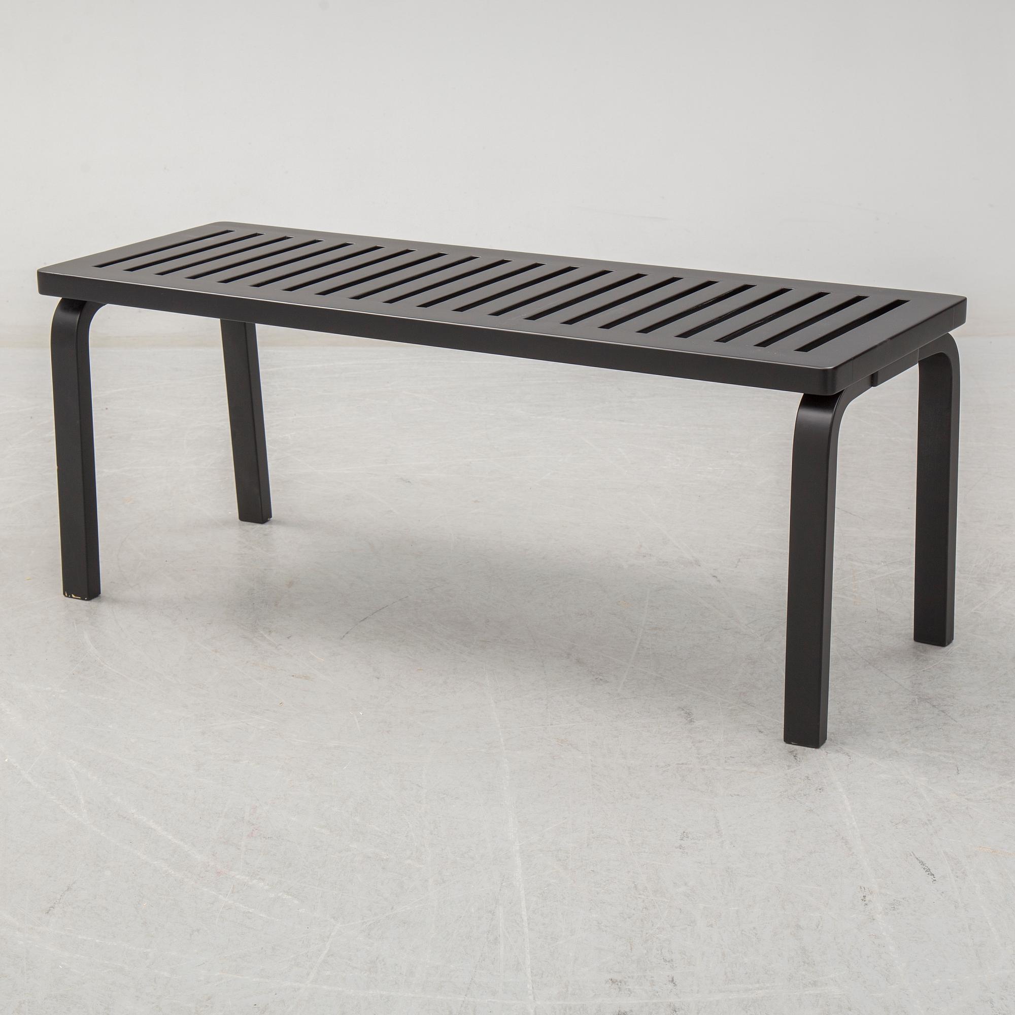ALVAR AALTO, bänk, "153A", Artek.