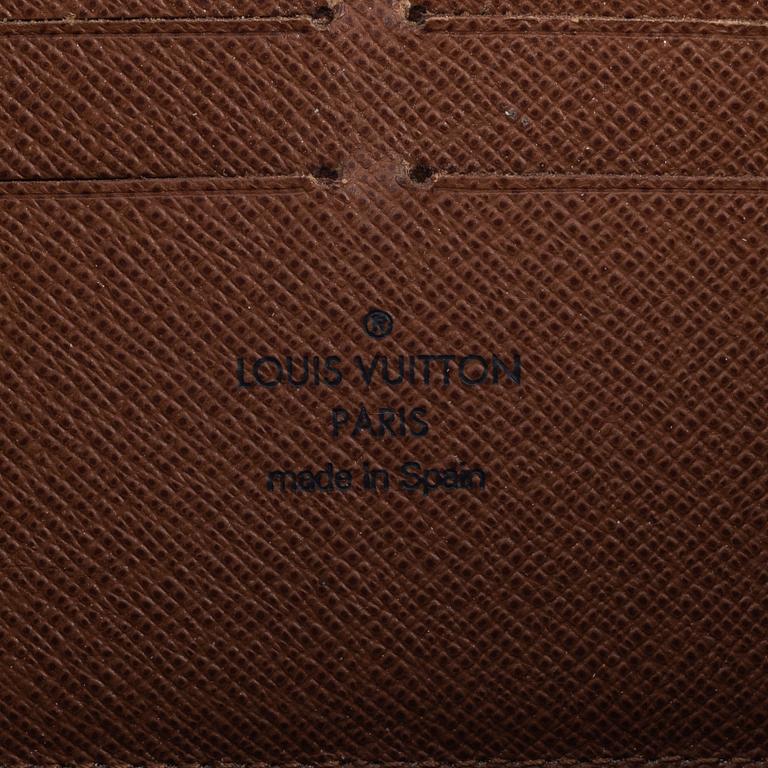 Louis Vuitton, A monogram canvas 'Zippy' wallet, 2009.
