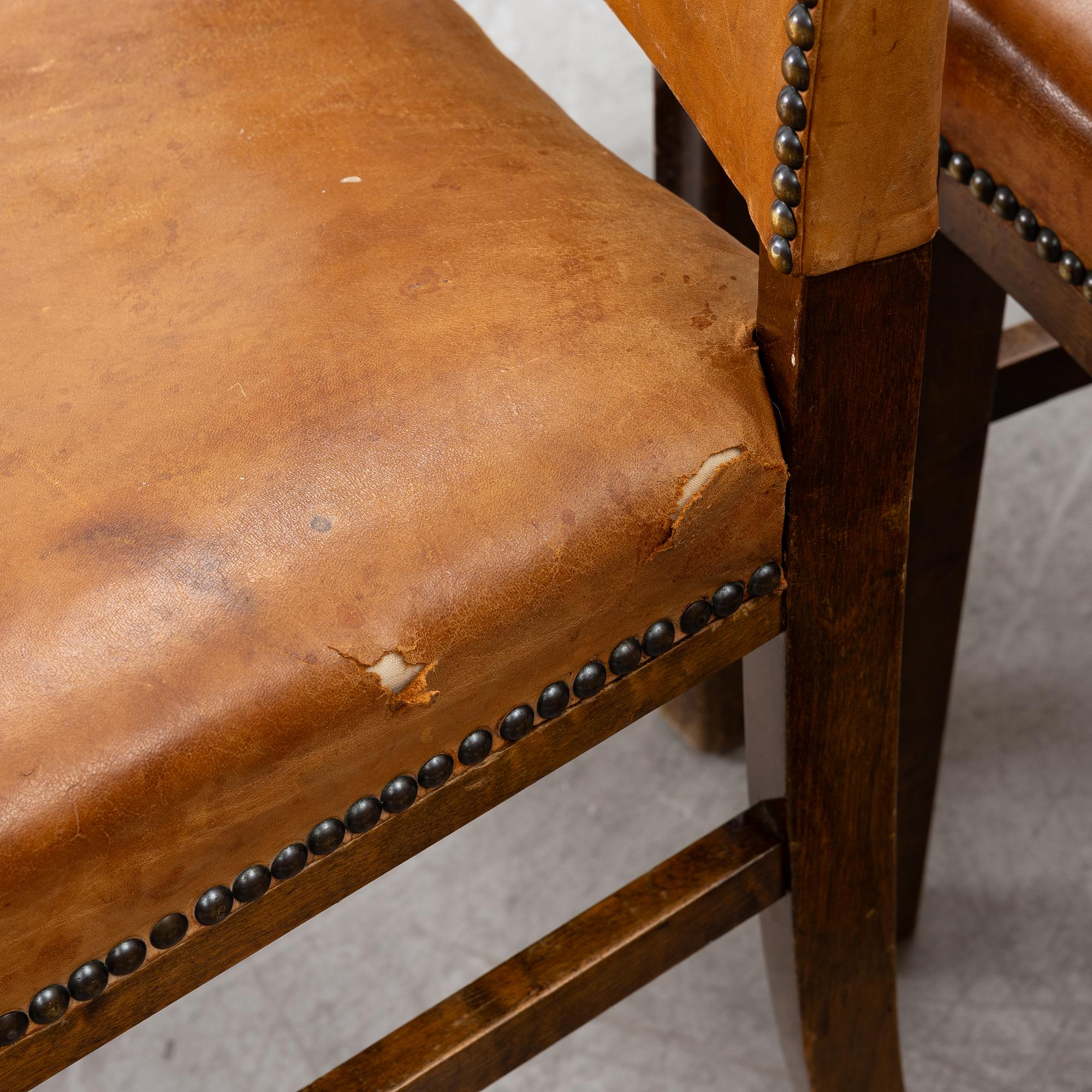 Stolar 8 st, Scandinavian Modern, 1940-tal.