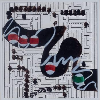 Carl Fredrik Reuterswärd, "Labyrint".