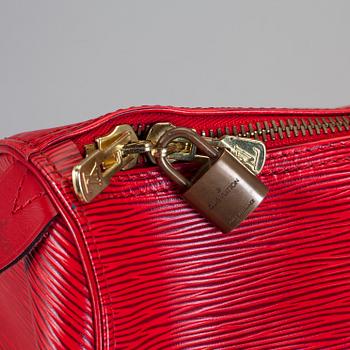 VÄSKA, "Keepall 50 Epi", Louis Vuitton.