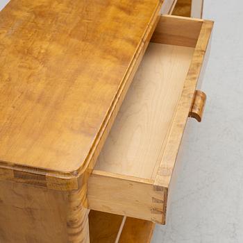 A functionalist book case, 1930s/1940s.